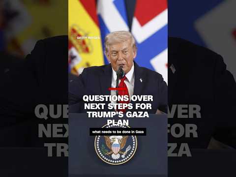 Questions over next steps for Trump's Gaza plan