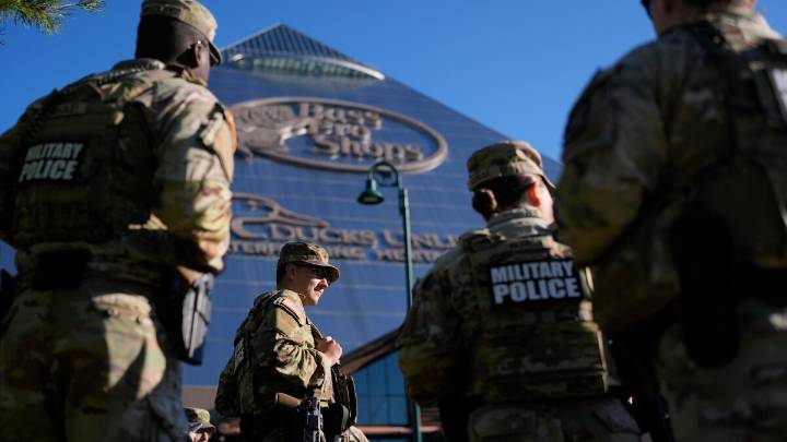 National Guard troops begin patrols in Memphis