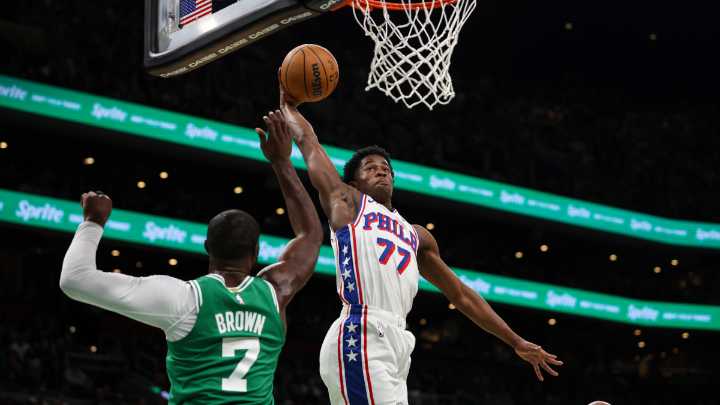 76ers' VJ Edgecombe breaks NBA record previously held by LeBron James in standout debut vs. Celtics