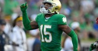 Leonard Moore has 2 interceptions and No. 21 Notre Dame beats Boise State