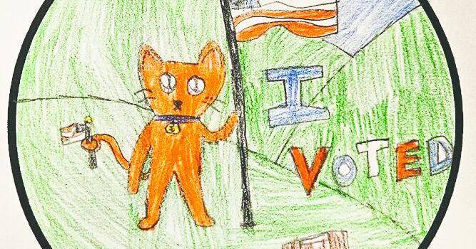 Winners chosen in Hartwick's 'I voted' sticker contest