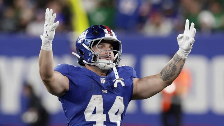 Giants place RB Cam Skattebo on IR, claim CB Jarrick Bernard