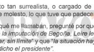 La denuncia del fiscal Stampa tras verse con la "fontanera": "El presidente dio orden de limpiar, caiga quien caiga