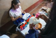 Talleres de calaveras de azúcar y alfarería en Santa Fe de la Laguna