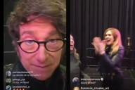 Tapado de laburo: Milei se pasó la mañana junto a Lemoine y "la banda presidencial" probando sonido en el Movistar Arena