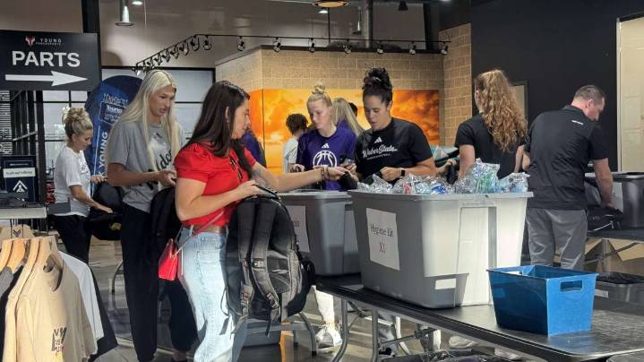 Volunteer effort provides essential needs for hundreds of homeless teens