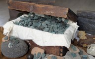 Descubren tesoro millonario de un naufragio español de 1715 en las costas de Florida