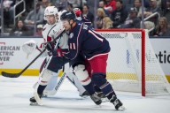 Blue Jackets Sunday Gathering: Feisty, disruptive Miles Wood looks the part