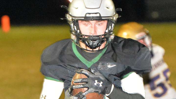 Clark-Willow Lake's Talen Huber hauls in touchdown catch