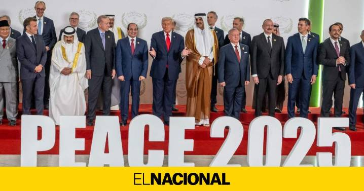 Los países mediadores, con Trump a la cabeza, firman el acuerdo para un alto el fuego en Gaza