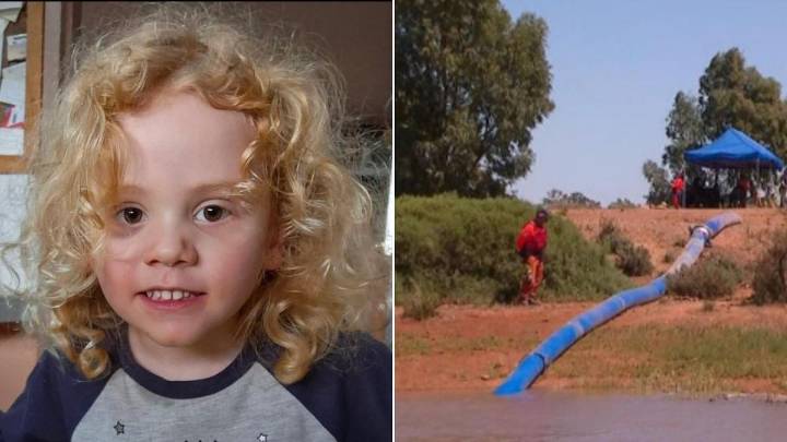 Gus Lamont: Dam drained in vain as search for missing outback boy continues