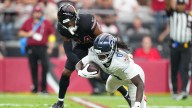 Calvin Ridley exits Raiders game in 1st half with hamstring injury