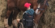 'My son had a mass in his leg, now he's paralysed but still wants to get back into sports'