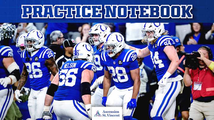 Practice Notebook: Jonathan Taylor is one of the best running backs in the NFL, and wants none of the credit for it