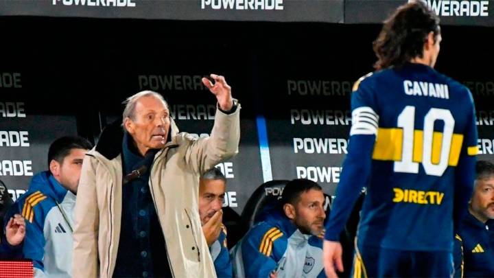El emotivo mensaje de despedida de Cavani a Miguel Ángel Russo