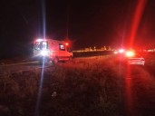 Murió biker tras fuerte choque en Samalayuca