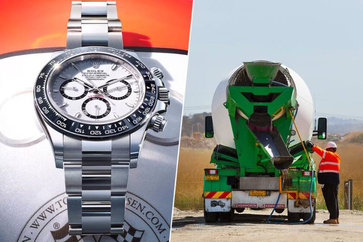 En 2016 un jefe de obra perdió su Rolex de 16.000 euros en un vertido de hormigón. Así que denunció a su empresa