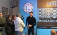 ¿Por qué Eduardo Domínguez se fue enojado con la prensa?