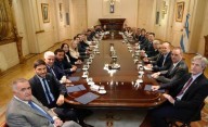 Milei está reunido en la Casa Rosada con los gobernadores para buscar acuerdos políticos