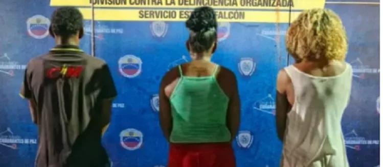 Presos tres microtraficantes de marihuana en Falcón