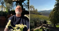 El viaje de Jorge Rial a Italia en medio del drama judicial de su hija Morena: entre paisajes y platos gourmet