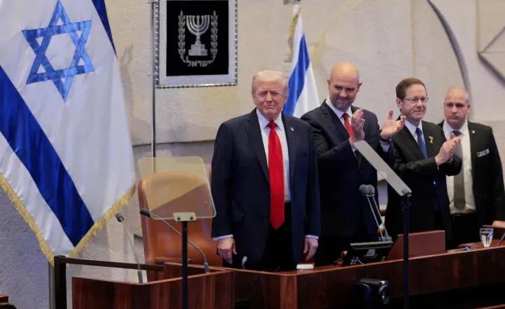 Trump habló ante el Parlamento de Israel: "Es el fin de una era de terror y el comienzo de una era de fe y esperanza”