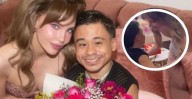 Belinda carga a Abelito y provoca reacciones en redes sociales