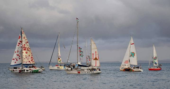 Israel ‘corta el paso’ a la Flotilla Sumud Global en aguas internacionales cercanas a Gaza