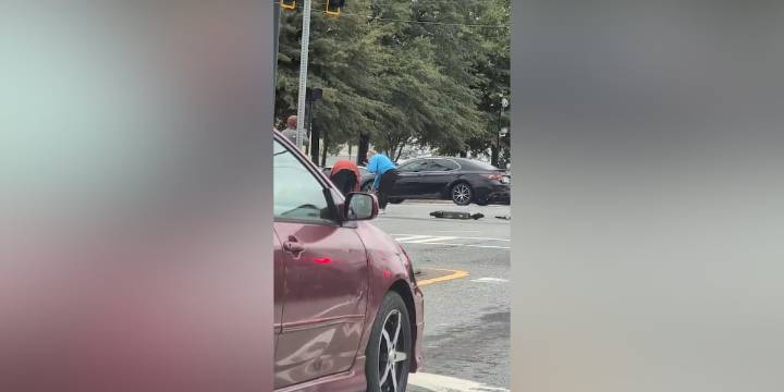 Teenager in critical condition after being hit by car while on scooter, Marietta fire says