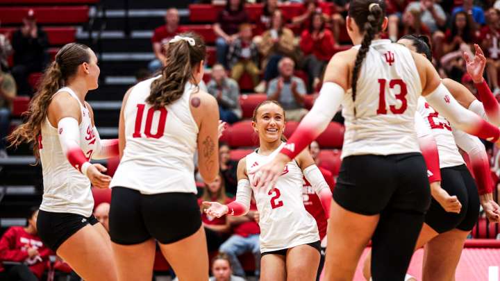 IU volleyball 'doesn't think we've arrived,' but is ranked for first time in 15 years