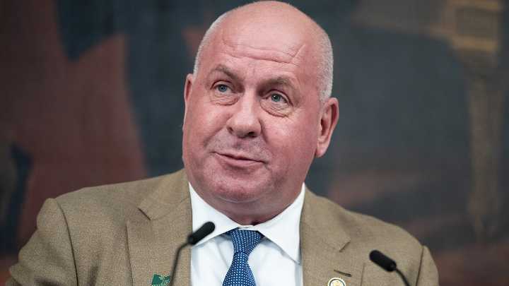 Republican congressman calls flag with swastika displayed in his office ‘vile' and says it's under investigation
