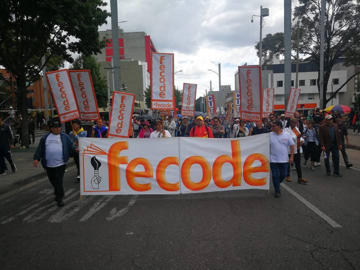 Fecode confirma paro nacional de 24 horas este 30 de octubre