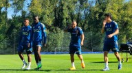 Solo dos días para el Real Oviedo-Levante: Santi Cazorla, con el grupo
