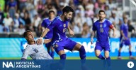 Imparable: Debutó con la Selección argentina, se bajó del avión y anotó un gol para Palmeiras