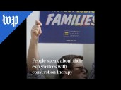 People speak about their experiences with conversion therapy
