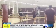 Jadyn Brester preparing to say farewell to the Lady Rams volleyball program