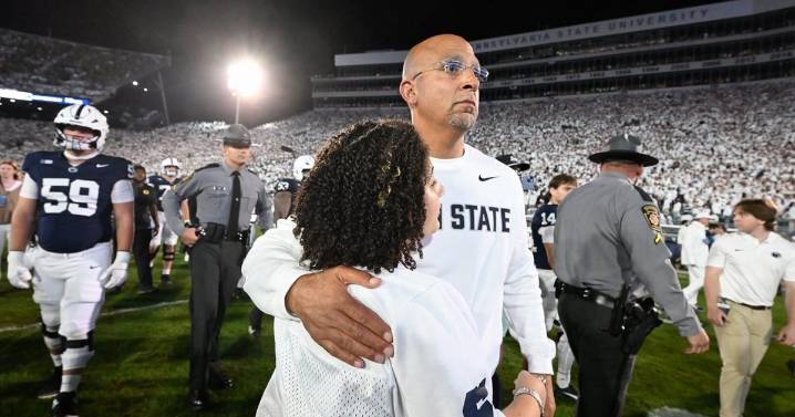Penn State fires coach James Franklin amid midseason freefall in a lost season