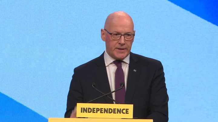 John Swinney backed in referendum debate at SNP conference