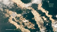 Los pozos de oro de la Amazonia peruana que fascinan a la NASA y preocupa a los científicos