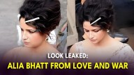 Alia Bhatt’s LEAKED look from Love & War shows her as Bhansali’s new muse