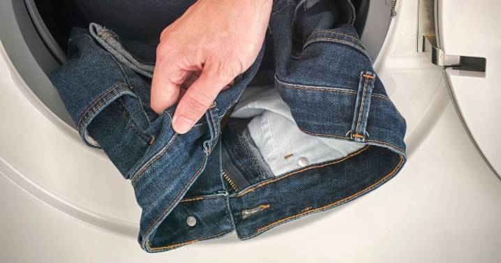 Adding one kitchen staple to your wash will stop dark jeans losing their colour