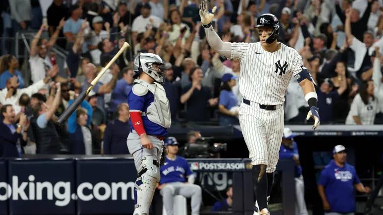 Yankees vs. Blue Jays final score, results: Aaron Judge leads five-run comeback in Game 3 to keep season alive