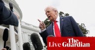 Australia news live: ABC not banned from Trump press conferences after president’s clash with journalist, Hugh Marks says