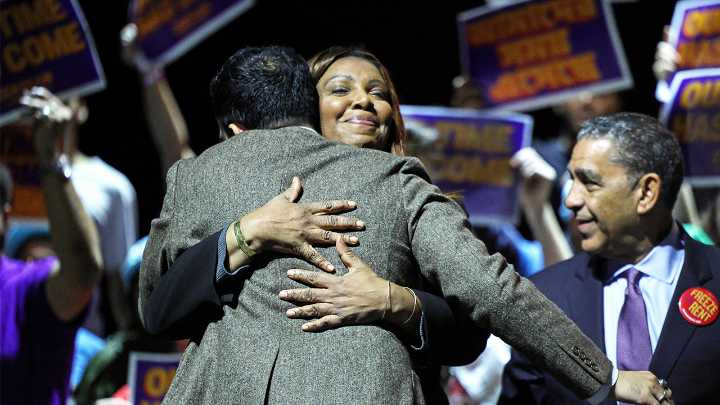 Letitia James vows to keep fighting Trump policies after indictment