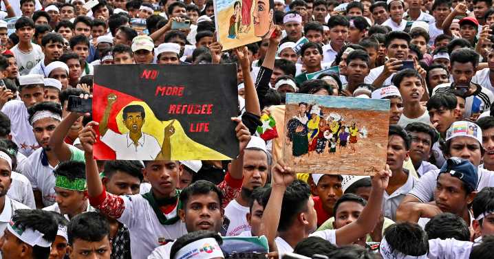 Rohingya Muslims plead for help at the U.N. to stop the killings in Myanmar