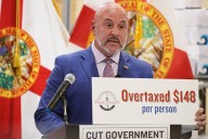 What does Florida CFO consider waste? $6,000 for Orlando poet
