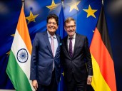 Piyush Goyal meets German Foreign Affairs Minister in Brussels to