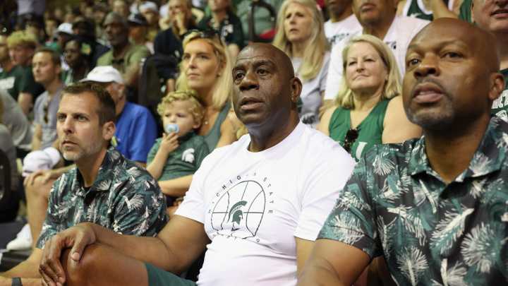 Magic Johnson says Michigan State football 'looks uninspired'