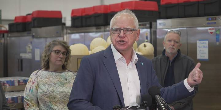Ahead of SNAP cuts, Walz announces $4M in emergency funding for food shelves