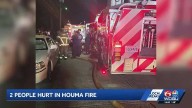 Two people injured after structural fire in Houma
